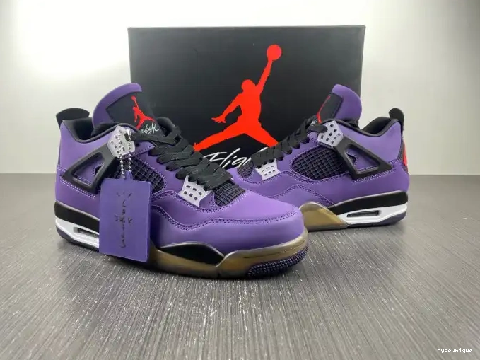 HYPE LN4 Family) Scott Purple and Retro Jordan 766296 (Friends 4 Travis 0506